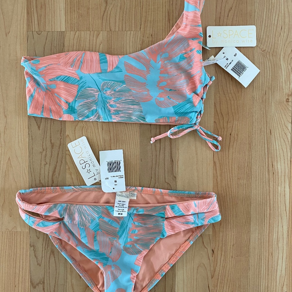 L space bikini size M medium